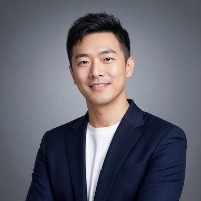 陈明轩,爱妻艺创始人兼CEO,正面职业照